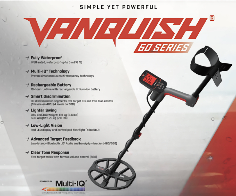 Minelab Vanquish 60 Series